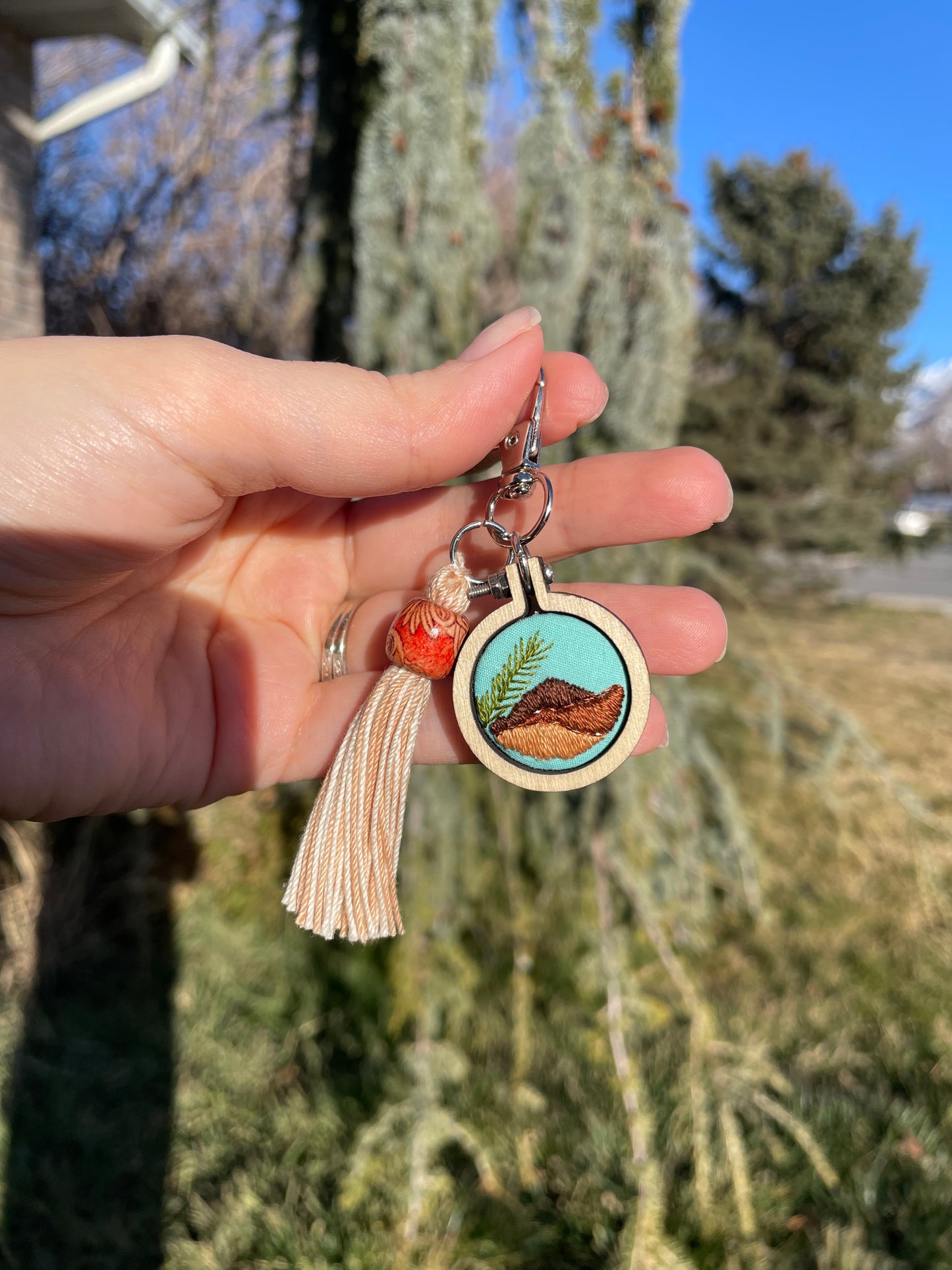 Copper Hills Keychain