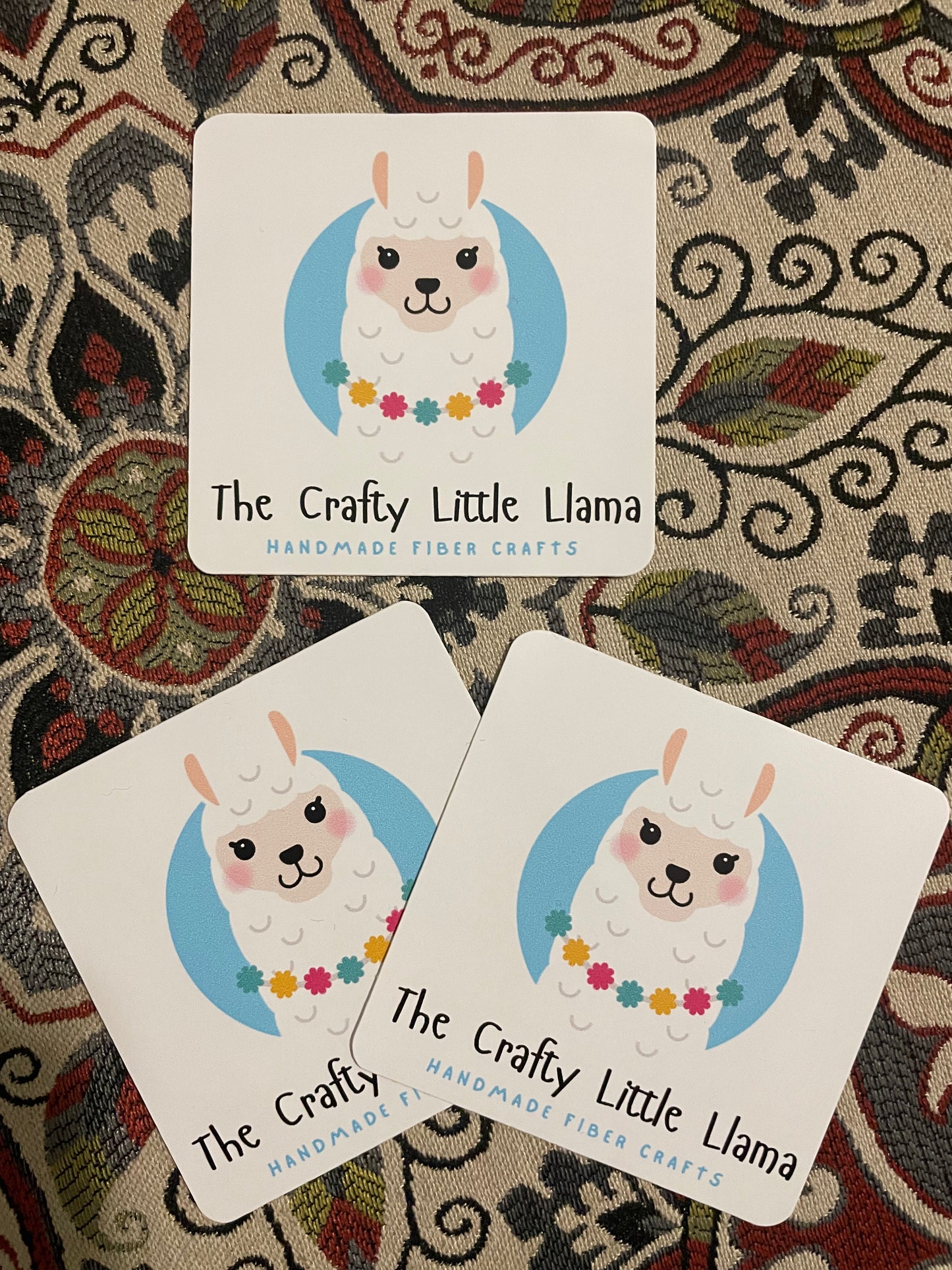 Waterproof Vinyl Stickers (3x3)