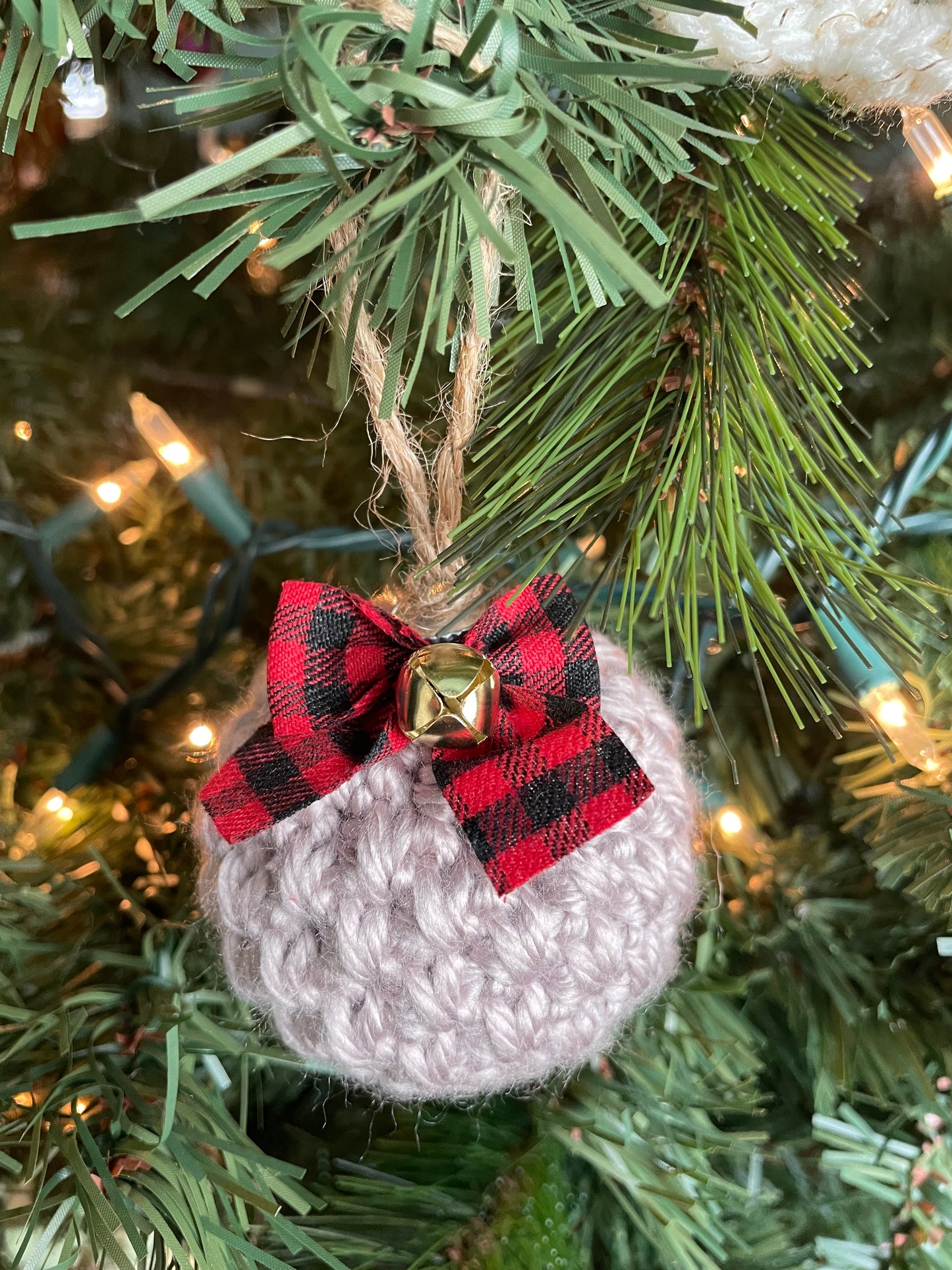 Crocheted Christmas Bobble