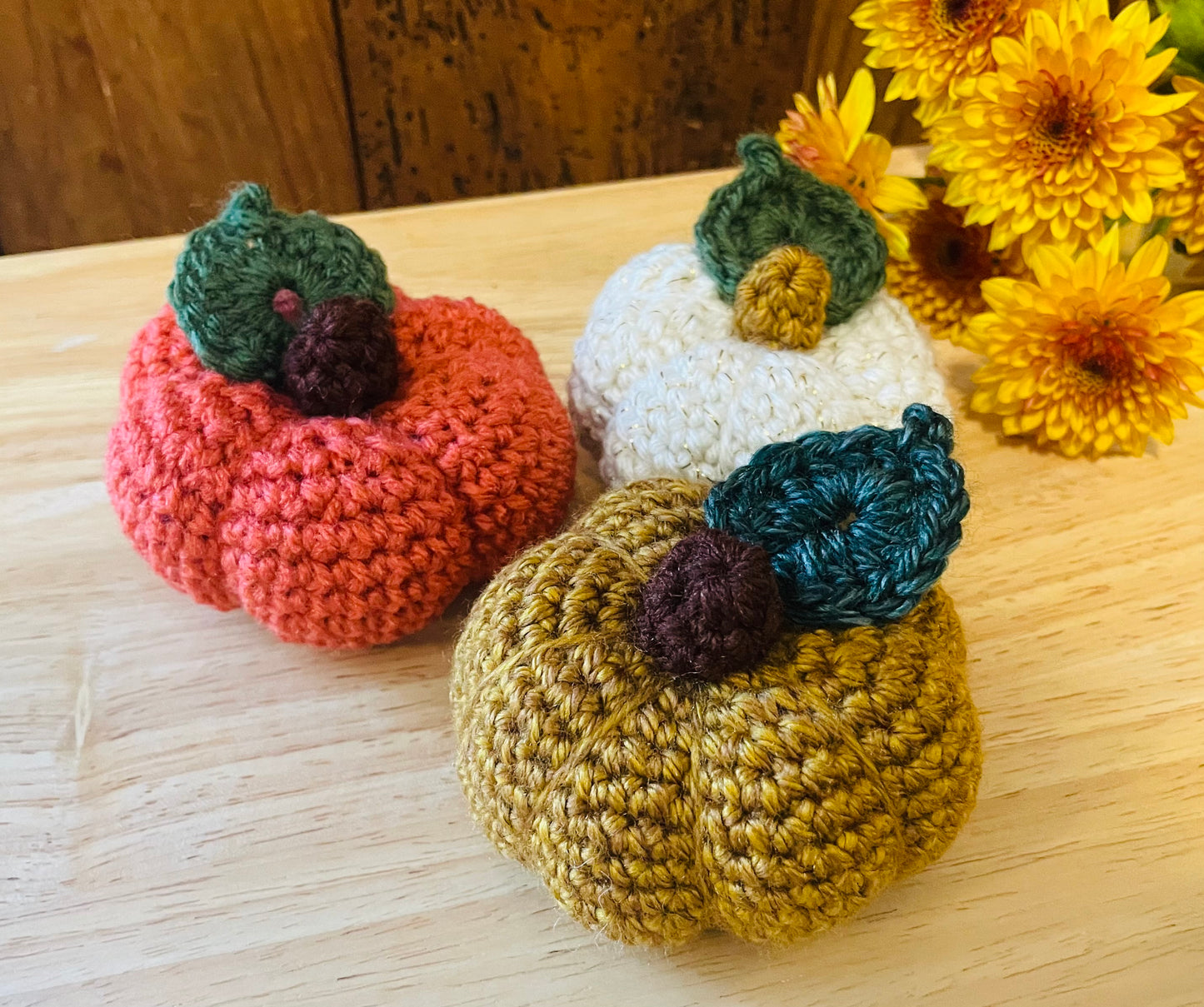 Crochet Pumpkin (small)